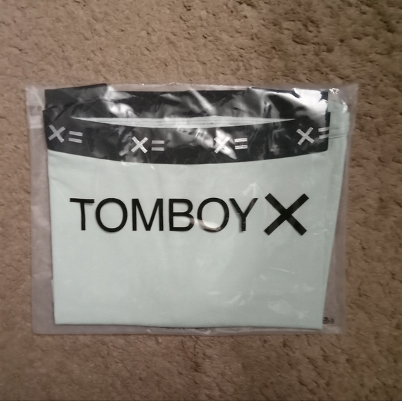 NEW size L TomboyX 9" Boxer Briefs "Black or Mint" (1pc) - Picture 4 of 8